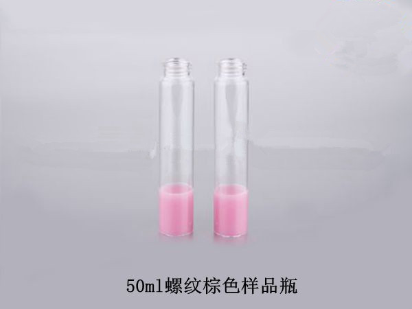 50ml透明样品瓶螺纹通用储存瓶