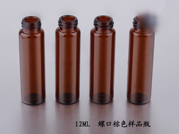 12mL 螺纹棕色样品瓶